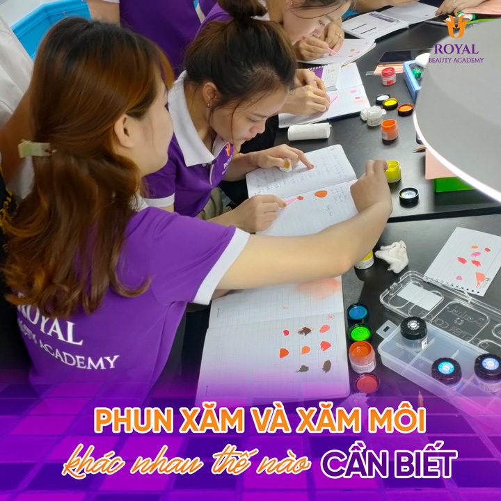 Phun và xăm môi là hai phương pháp giúp cải thiện khuyết điểm của đôi môi